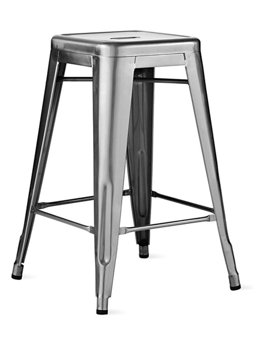 Tolix không tựa TL-04 màu đen